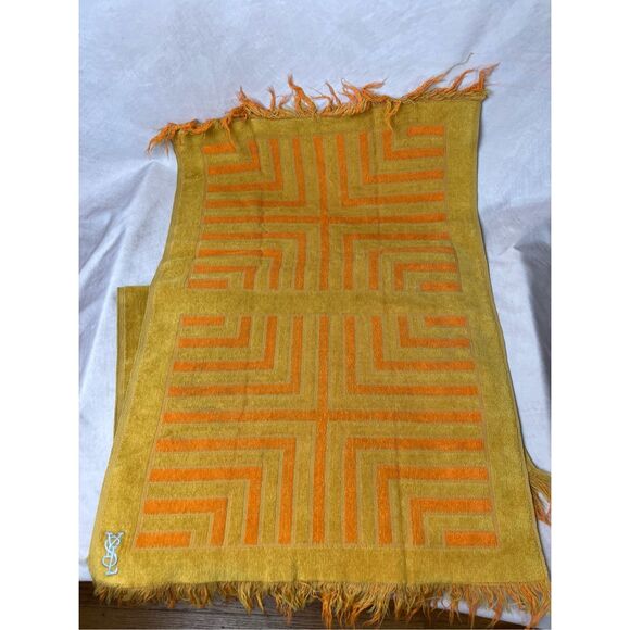 Vintage YSL Hand Towels 1970s - Picture 2 of 6